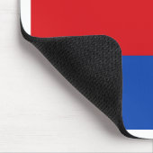 Flagge Nordhollands Mousepad (Ecke)