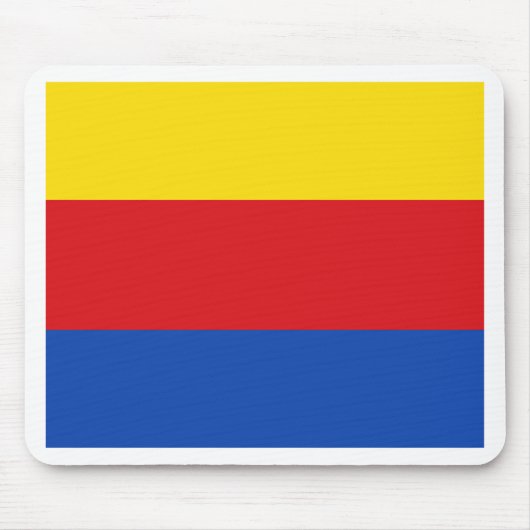 Flagge Nordhollands Mousepad (Vorne)