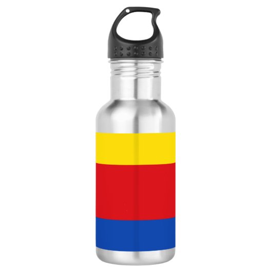 Flagge Nordhollands Trinkflasche (Vorderseite)