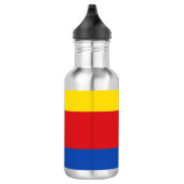Flagge Nordhollands Trinkflasche (Rechts)
