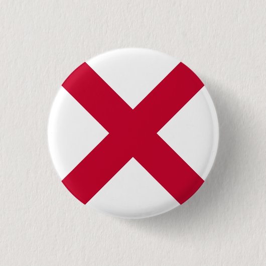 Flagge Nordirlands Button (Vorderseite)