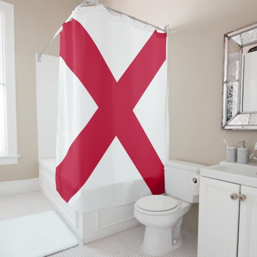 Flagge Nordirlands Duschvorhang (Beispiel)
