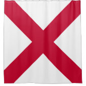 Flagge Nordirlands Duschvorhang (Vorderseite)
