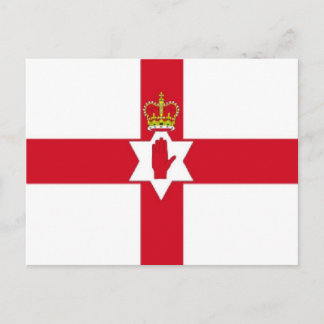 Flagge Nordirlands Postkarte