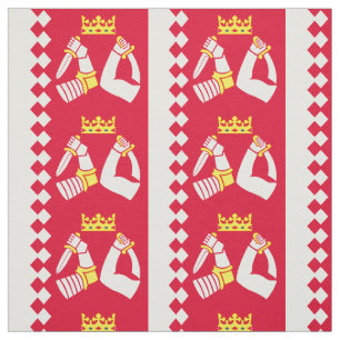 Flagge Nordkareliens Stoff