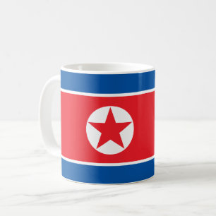 Flagge Nordkoreas (DVRK) Kaffeetasse