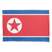 Flagge Nordkoreas (DVRK) Kissenbezug (Vorderseite-Links)