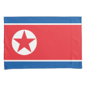 Flagge Nordkoreas (DVRK) Kissenbezug (Vorderseite-Rechts)