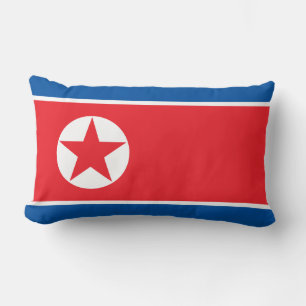 Flagge Nordkoreas (DVRK) Lendenkissen