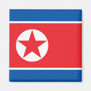 Flagge Nordkoreas (DVRK) Magnet