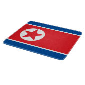 Flagge Nordkoreas (DVRK) Schneidebrett (Ecke)