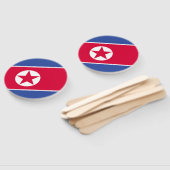 Flagge Nordkoreas Fächer (Non-assembled)