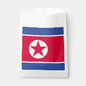 Flagge Nordkoreas Geschenktütchen (Vorderseite)