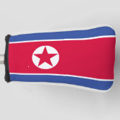 Flagge Nordkoreas Golf Headcover (Vorderseite)