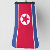 Flagge Nordkoreas Golf Headcover (Rotieren 90)