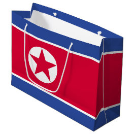 Flagge Nordkoreas Große Geschenktüte