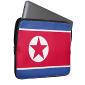Flagge Nordkoreas Laptopschutzhülle (Vorne Rechts)