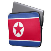 Flagge Nordkoreas Laptopschutzhülle (Vorderseite Links)