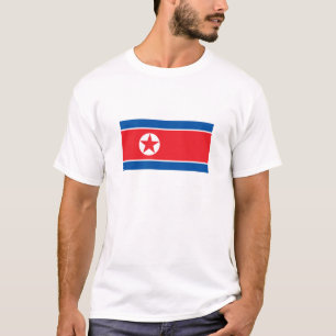 Flagge Nordkoreas T-Shirt