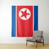 Flagge Nordkoreas Wandteppich (Beispiel)