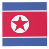 Flagge Nordkoreas Würfel (Rechts)