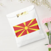 Flagge Nordmakedonien Geschenktütchen (Versiegelt)