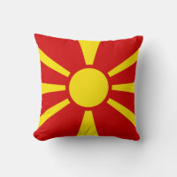 Flagge Nordmakedonien