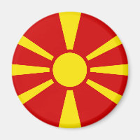 Flagge Nordmakedonien