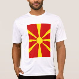 Flagge Nordmakedonien T-Shirt