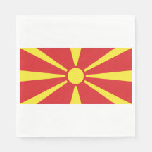 Flagge Nordmakedoniens
