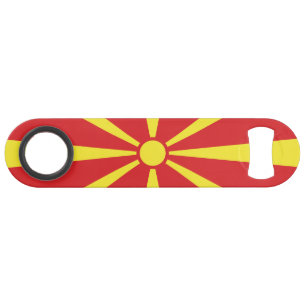 Flagge Nordmazedoniens Speed Flaschenöffner