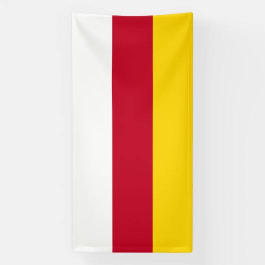 Flagge Nordossetiens Banner (Vertikal)