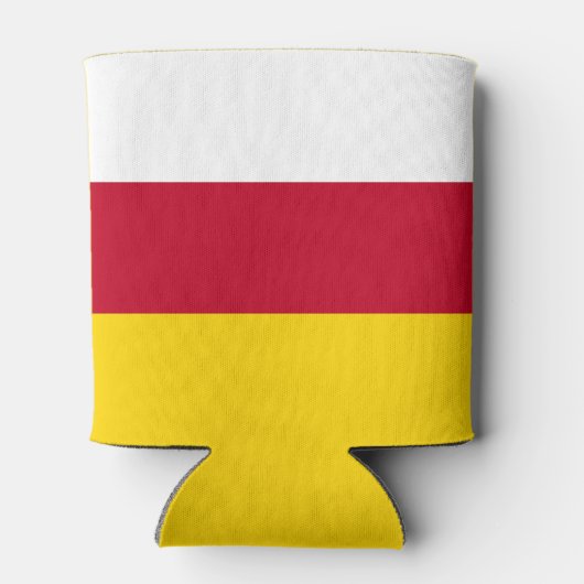 Flagge Nordossetiens Dosenkühler (Rückseite)