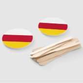 Flagge Nordossetiens Fächer (Non-assembled)