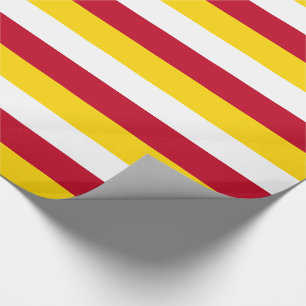Flagge Nordossetiens Geschenkpapier