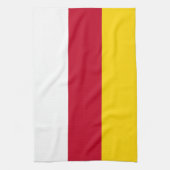 Flagge Nordossetiens Geschirrtuch (Vertikal)