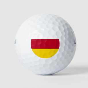 Flagge Nordossetiens Golfball