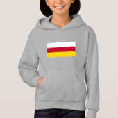 Flagge Nordossetiens Hoodie (Vorderseite)