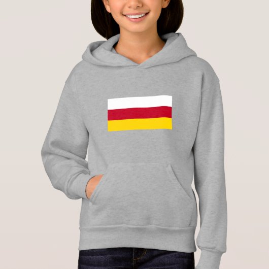 Flagge Nordossetiens Hoodie (Vorderseite)