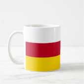 Flagge Nordossetiens Kaffeetasse (Links)