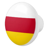 Flagge Nordossetiens Keramikknauf (Rechts)