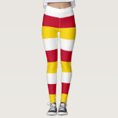 Flagge Nordossetiens Leggings (Vorderseite)
