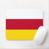 Flagge Nordossetiens Mousepad (Mit Mouse)