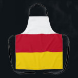 Flagge Nordossetiens Schürze<br><div class="desc">Patriotische Flagge von Nordossetien Alania.</div>