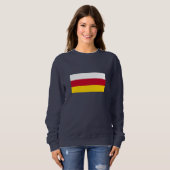 Flagge Nordossetiens Sweatshirt (Vorne ganz)