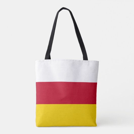 Flagge Nordossetiens Tasche (Rückseite)