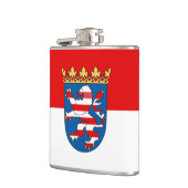 Flagge Nordrhein-Westfalen Flachmann (Links)