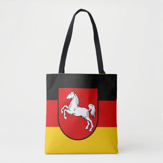 Flagge Nordrhein-Westfalen Tote-Beutel Tasche (Vorderseite)