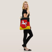 Flagge Nordrhein-Westfalen Tote-Beutel Tasche (Am Model)