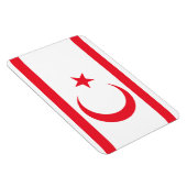 Flagge Nordzypern Magnet (Rechte Seite)